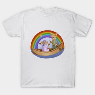 Rabbits romance T-Shirt